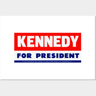 1960 John F. Kennedy for President Posters and Art